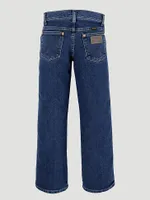 Boy's Wrangler® Cowboy Cut® Original Fit Active Flex Jean (8-16) Stonewash