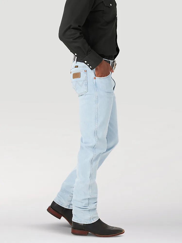 Wrangler® Cowboy Cut® Original Fit Active Flex Jeans Bleach