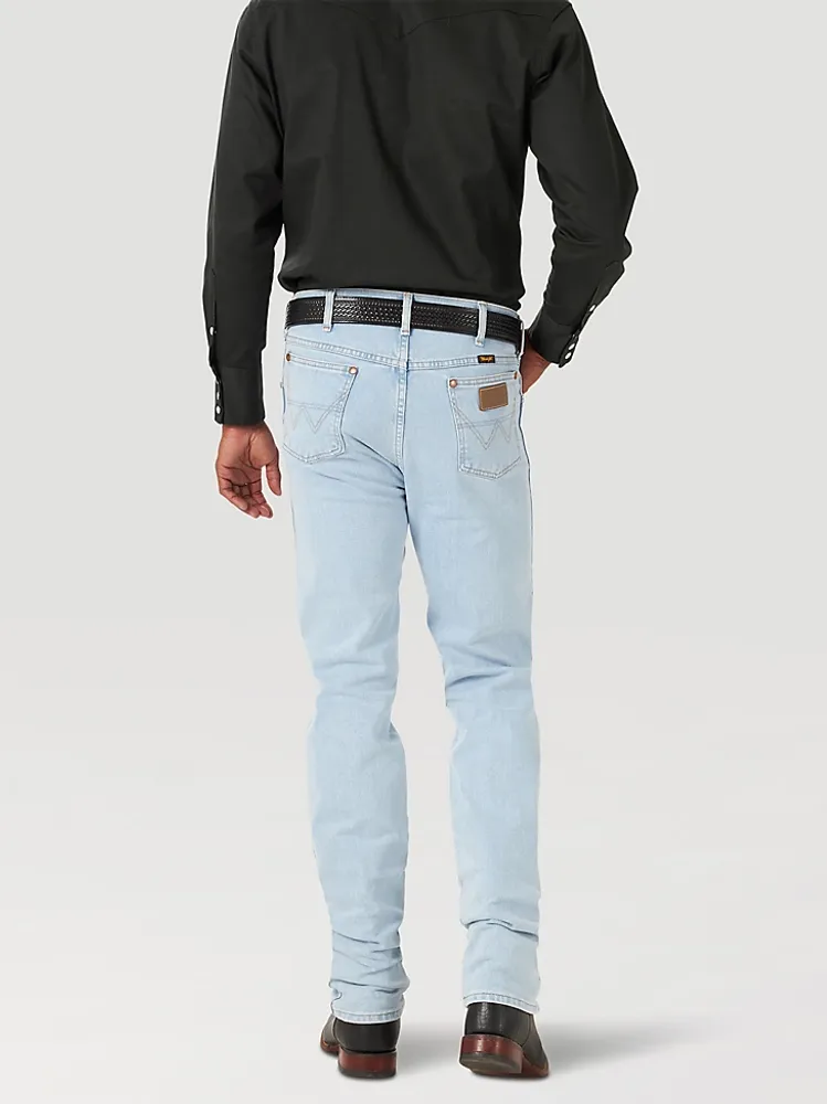 Wrangler® Cowboy Cut® Original Fit Active Flex Jeans Bleach