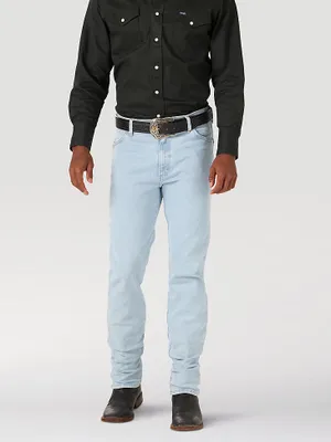 Wrangler® Cowboy Cut® Original Fit Active Flex Jeans Bleach