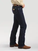 Wrangler® Cowboy Cut® Original Fit Active Flex Jeans Prewashed Indigo