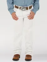 Boy's Wrangler® Cowboy Cut® Original Fit Jean (8-20) White