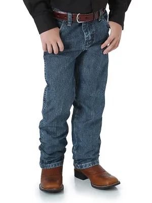 Toddler Boy's Wrangler® Cowboy Cut® Original Fit Jean Subtle Worn