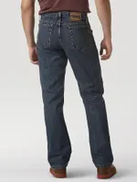 Wrangler Rugged Wear® Relaxed Fit Mid Rise Jean Mediterranean