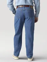 Wrangler Rugged Wear® Relaxed Stretch Flex Denim Jean - Stonewashed