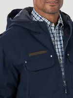 Wrangler® RIGGS Workwear® Tough Layers Insulated Canvas Work Jacket Dark Navy