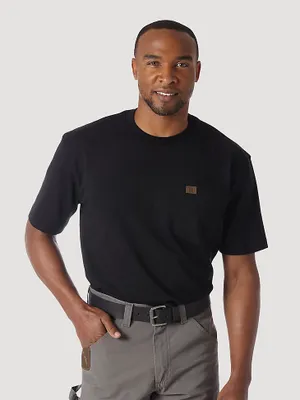 Wrangler® RIGGS Workwear® Short Sleeve Pocket T-Shirt Black