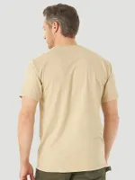 Wrangler® RIGGS Workwear® Short Sleeve 1 Pocket Performance T-Shirt Khaki