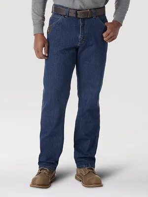 Wrangler® RIGGS Workwear® Advanced Comfort Five Pocket Jean Mid Stone