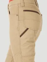 Women's Wrangler® RIGGS Workwear® Straight Fit Utility Work Pant Golden Khaki