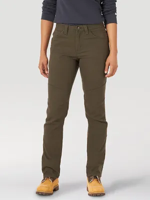 Women's Wrangler® RIGGS Workwear® Straight Fit Utility Work Pant Loden