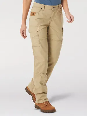 Women's Wrangler® RIGGS Workwear® Ripstop Ranger Cargo Pant Golden Khaki
