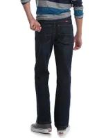 Boy's Wrangler® Five Star Classic Stretch Bootcut Jean (-) Fresh Indigo