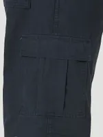 Wrangler® Men's Five Star Premium Relaxed Fit Flex Cargo Pant Navy