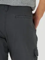 Wrangler® Men's Five Star Premium Relaxed Fit Flex Cargo Pant Anthracite