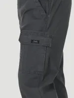 Wrangler® Men's Five Star Premium Relaxed Fit Flex Cargo Pant Anthracite