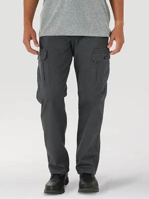 Wrangler® Men's Five Star Premium Relaxed Fit Flex Cargo Pant Anthracite