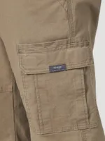 Wrangler® Men's Five Star Premium Relaxed Fit Flex Cargo Pant Barley