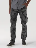 Men's Wrangler® Flex Tapered Cargo Pant Anthracite Camo