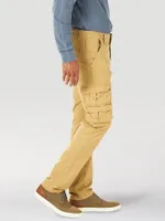 Men's Wrangler® Flex Tapered Cargo Pant Harvest