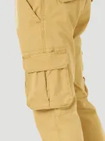 Men's Wrangler® Flex Tapered Cargo Pant Harvest