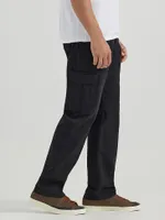 Wrangler® Men's Comfort Flex Waist Cargo Pant Black