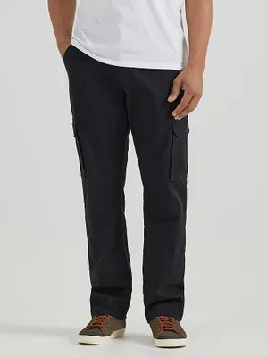 Wrangler® Men's Comfort Flex Waist Cargo Pant Black