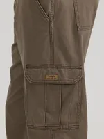 Wrangler® Men's Comfort Flex Waist Cargo Pant Breen