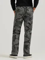 Wrangler® Men's Comfort Flex Waist Cargo Pant Anthracite Camo