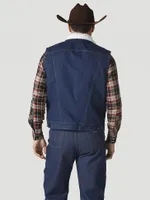 Wrangler® Sherpa Lined Denim Vest - Prewashed