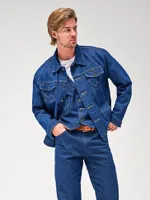 Wrangler® Cowboy Cut® Unlined Denim Jacket Prewashed