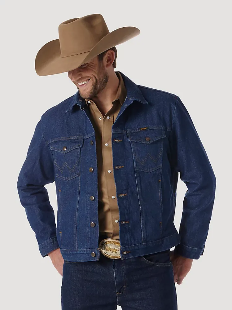 Wrangler® Cowboy Cut® Unlined Denim Jacket Prewashed