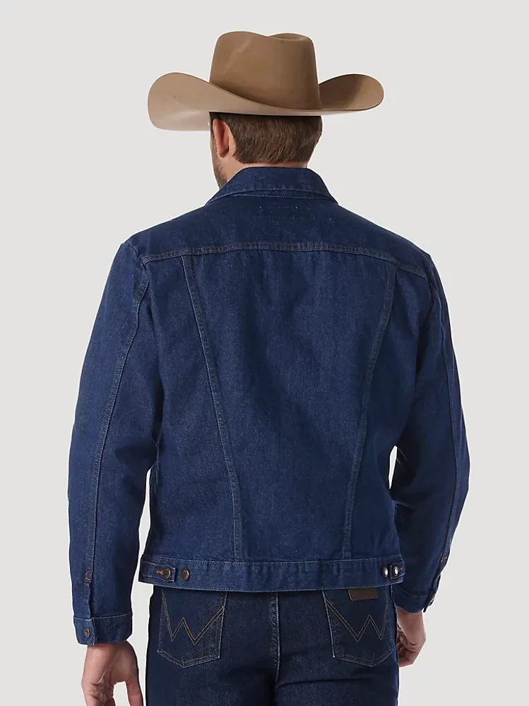 Wrangler® Cowboy Cut® Unlined Denim Jacket Prewashed