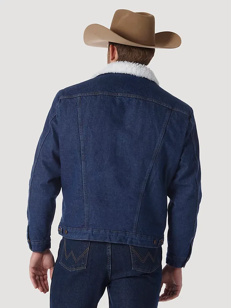 Wrangler® Western Sherpa Lined Denim Jacket