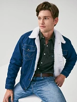 Wrangler® Western Sherpa Lined Denim Jacket