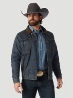 Wrangler® Blanket Lined Denim Jacket Rustic