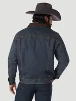 Wrangler® Blanket Lined Denim Jacket Rustic