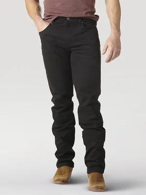 Men's Wrangler Retro® Slim Fit Straight Leg Pant Black