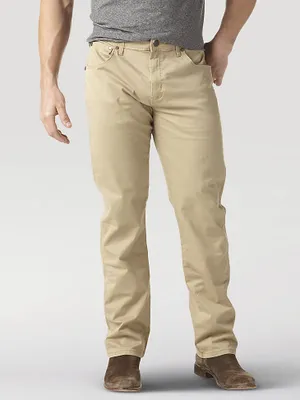 Men's Wrangler Retro® Slim Fit Straight Leg Pant Fawn