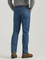 Wrangler® Five Star Premium Denim Regular Fit Jean Dark Stonewash