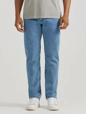 Wrangler® Five Star Premium Denim Relaxed Fit Jean in Stone Bleach