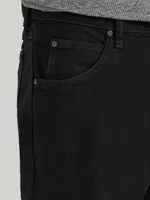 Wrangler® Five Star Premium Denim Flex for Comfort Relaxed Fit Jean Coal Black