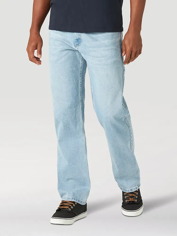 Wrangler Jeans Regular Fit Straight Leg Zip Fly Vintage Dark Wash