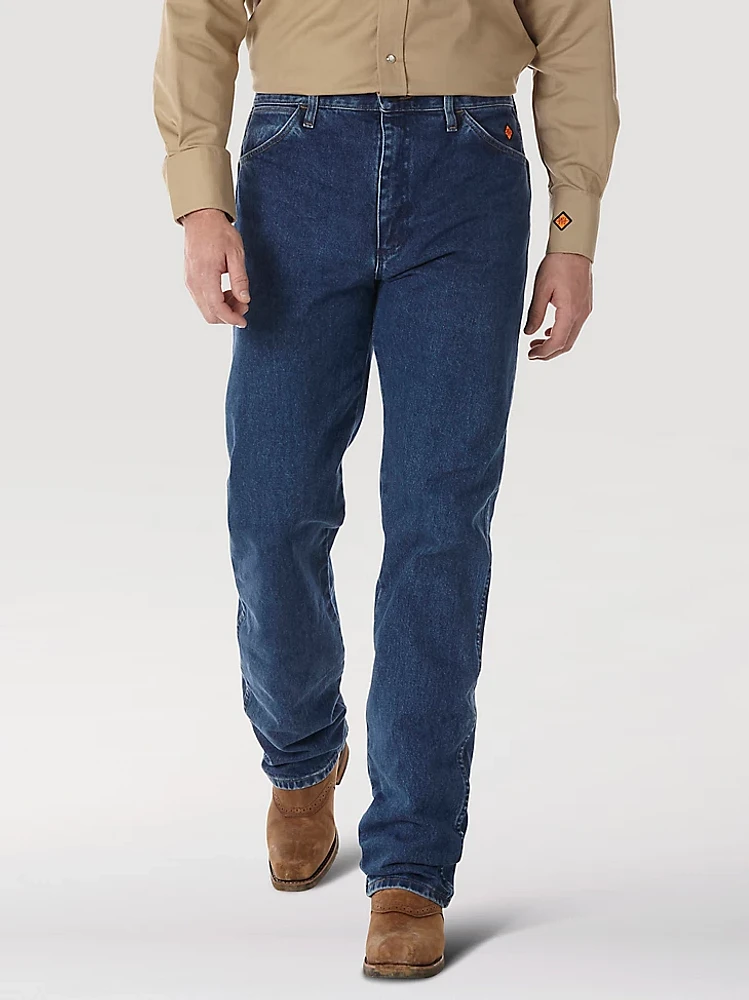 Wrangler® FR Flame Resistant Original Fit Jean Stonewash