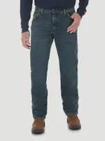 Men's Wrangler® FR Flame Resistant Advanced Comfort Regular Fit Jean Dark Tint