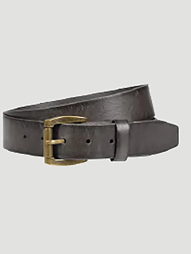 Wrangler Plate Buckle Belt Black