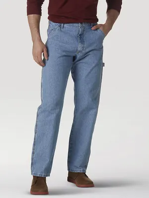 Men's Carpenter Jean Stone Bleach