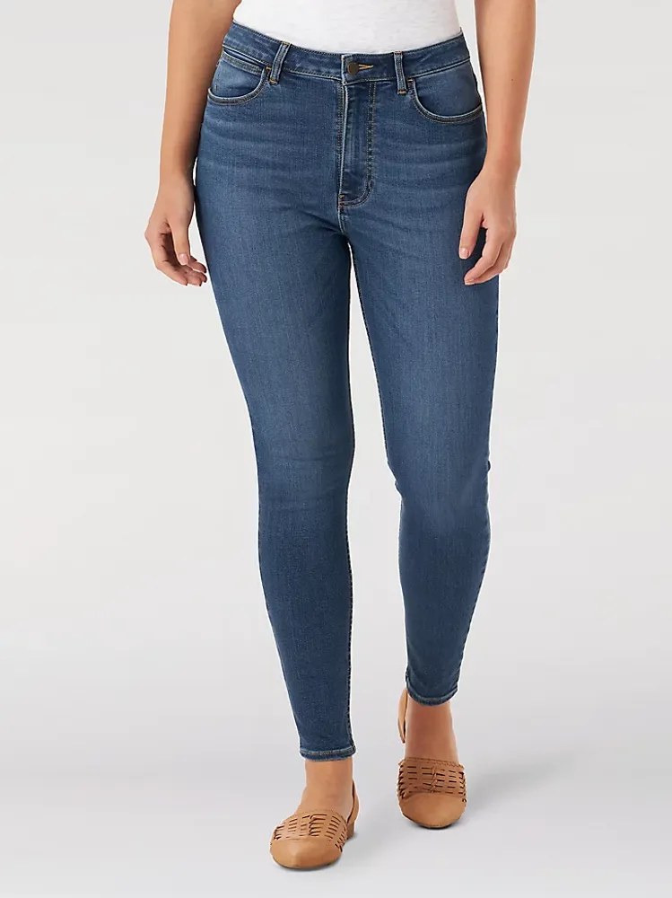 Wrangler Vegan Walker High-Rise Slim Jeans