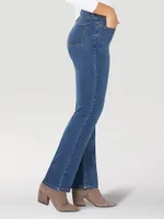 Women's Wrangler® High Rise True Straight Leg Jean Hudson