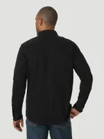 Men's Denim Western Snap Front Shirt Black